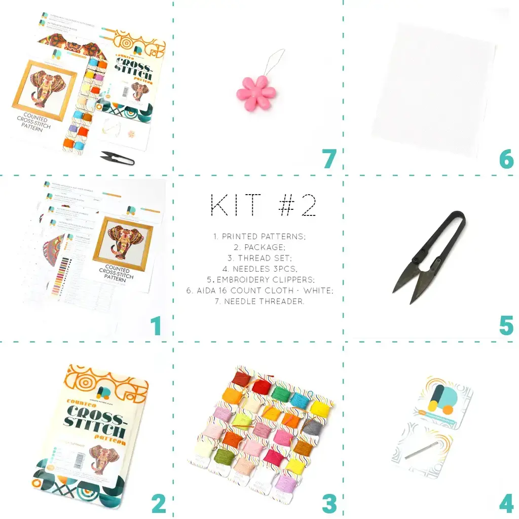 Awesome Pattern Studio New Year's Magic Ball Embroidery Kit