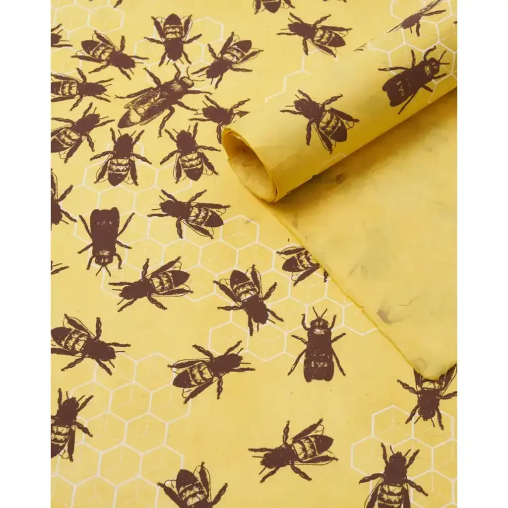 Cognitive Surplus Honey Bee Wrapping Paper (3 Pack)