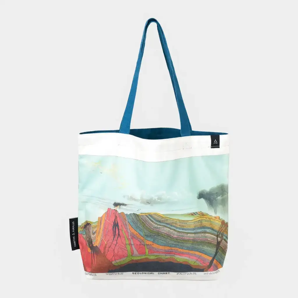 Cognitive Surplus Layers of Earth Canvas Shoulder Tote