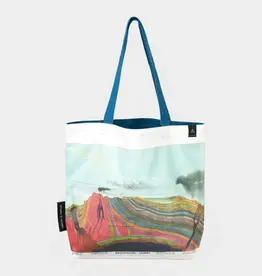 Cognitive Surplus Layers of Earth Canvas Shoulder Tote