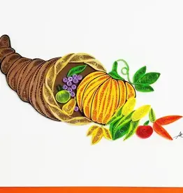 Iconic Quilling Quilling Greeting Cornucopia