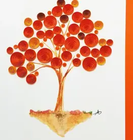 Iconic Quilling Quilling Greeting Fall Tree