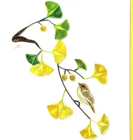 Iconic Quilling Quilling Greeting Ginko