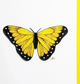Iconic Quilling Quilling Greeting Yellow Butterfly