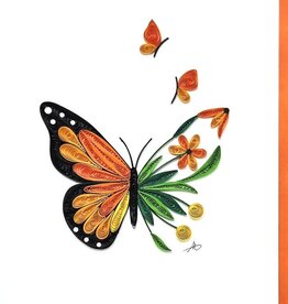 Iconic Quilling Quilling Greeting Butterfly