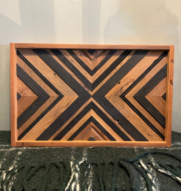 Fern & the Twig Reclaimed Wood Mosaic - Rectangle