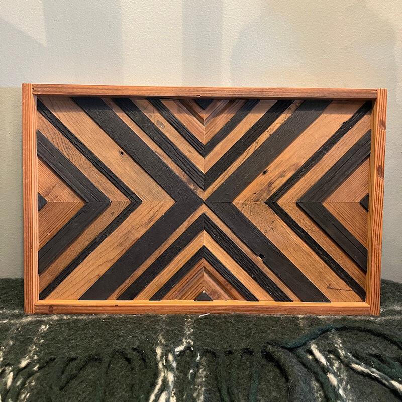 Fern & the Twig Reclaimed Wood Mosaic - Rectangle