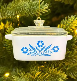 Twinkltoast Mini Cornflower Casserole Ornament