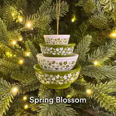 Twinkltoast Mini Pyrex-Inspired Bowl Ornament -