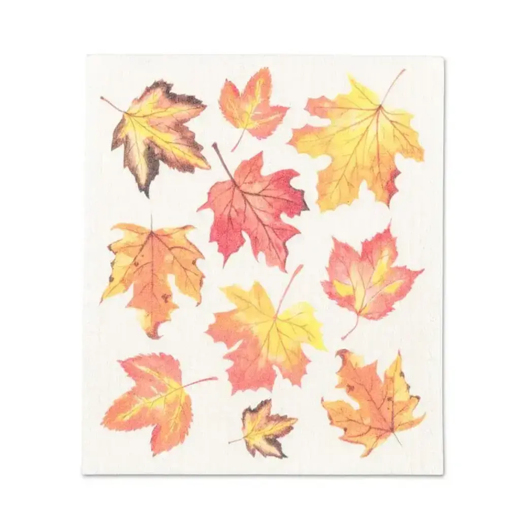Abbott Dishcloth - Fall Maple Leaves