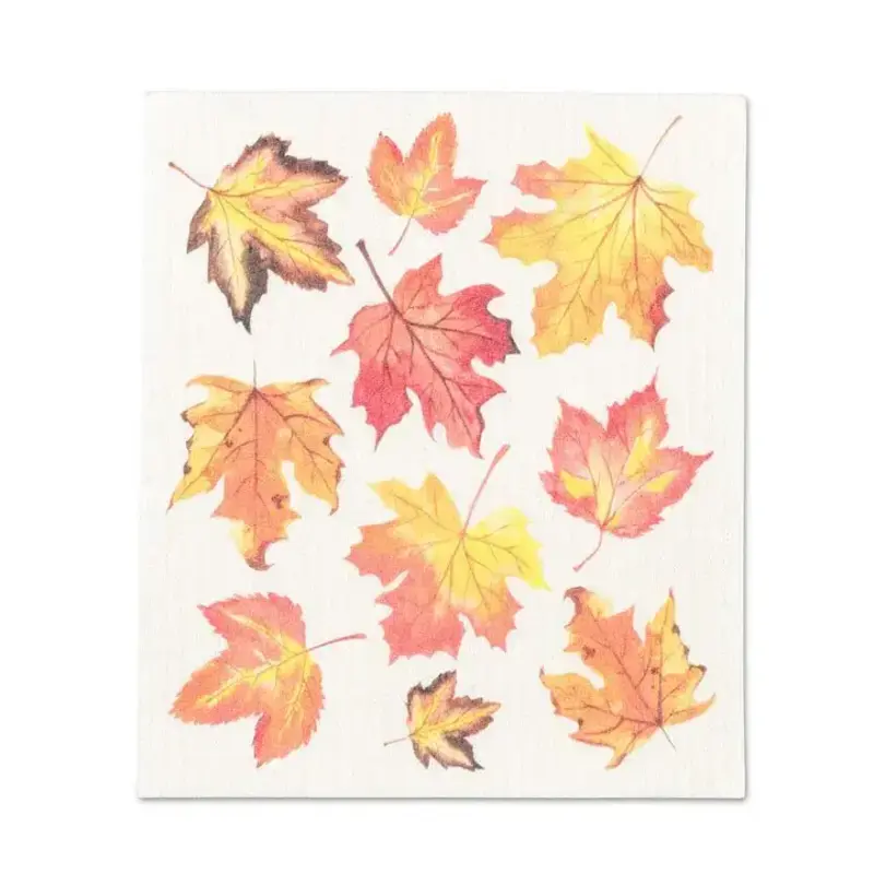 Abbott Dishcloth - Fall Maple Leaves