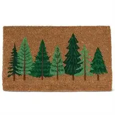 Abbott Pine Tree Row Doormat