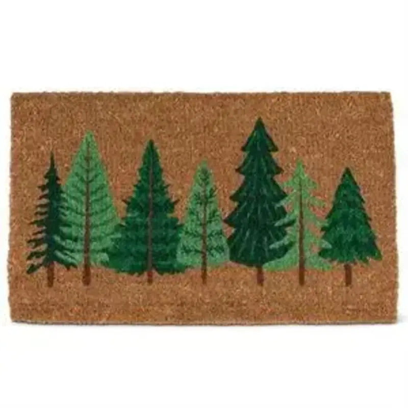 Abbott Pine Tree Row Doormat