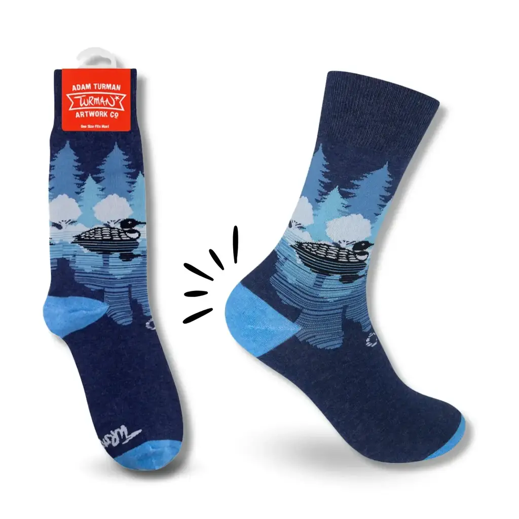 Adam Turman Socks - Midnight Loon