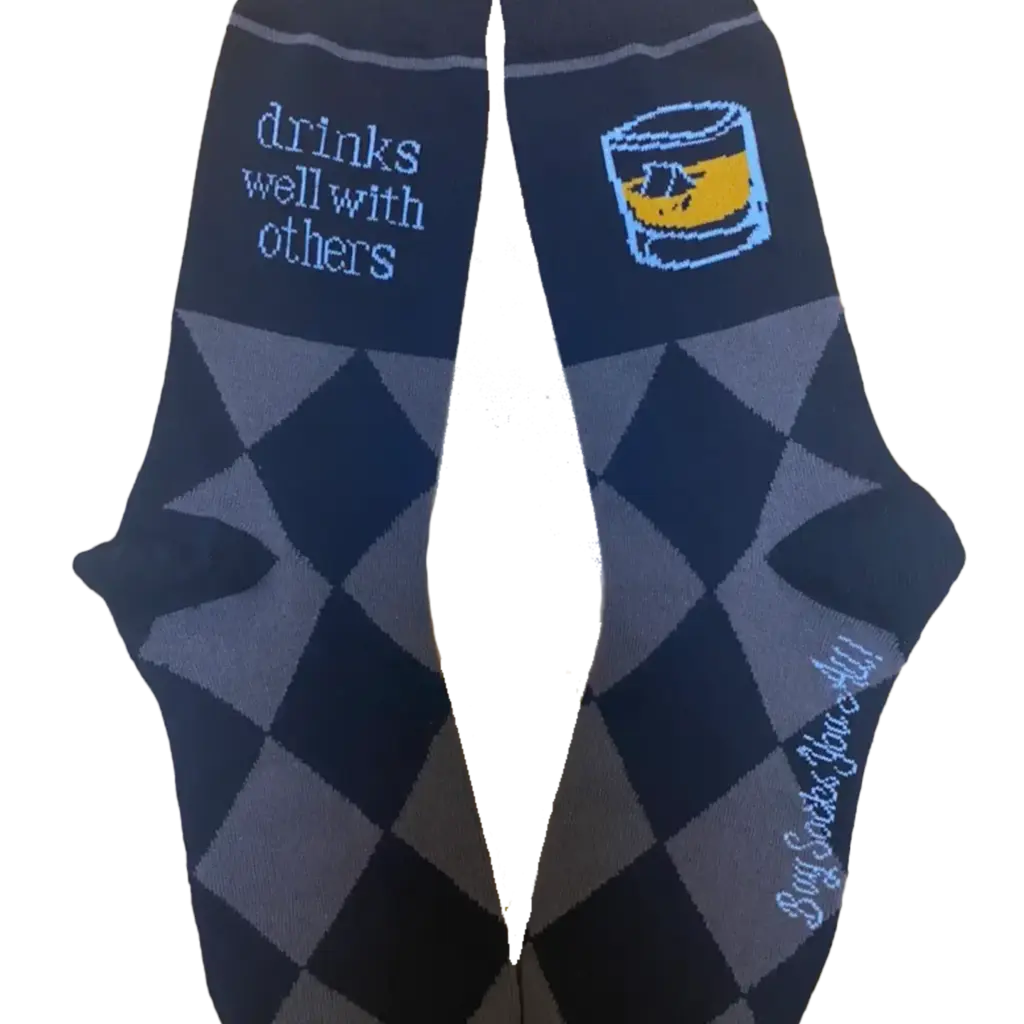 Buy Socks You All Drinks Well With Others Socks