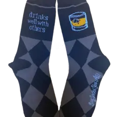 Buy Socks You All Drinks Well With Others Socks