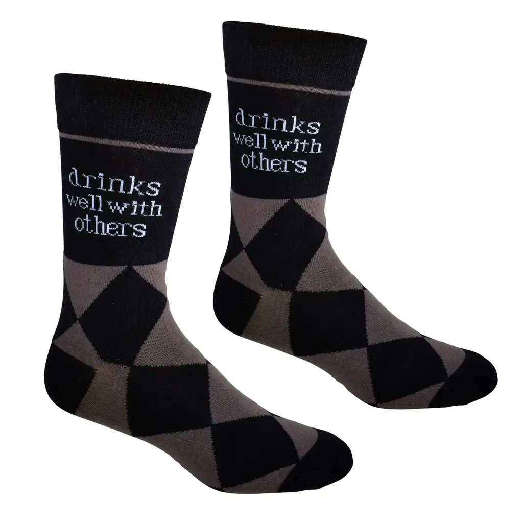 Buy Socks You All Drinks Well With Others Socks
