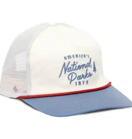 The Landmark Project National Parks Trucker Hat - Cream/Blue
