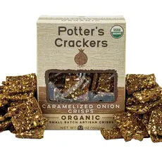 Potter's Crackers Potter's Crisps: Caramelized Onion