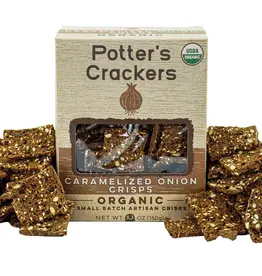 Potter's Crackers Potter's Crisps: Caramelized Onion