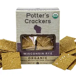 Potter's Crackers Potter's Crackers: Wisconsin Rye (5 oz.)
