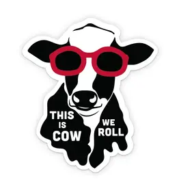 Giltee MKE Sticker - Cow We Roll