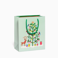 Red Cap Cards Holiday Gift Bag - Christmas Critters (Medium)