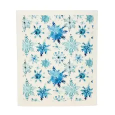 Driftless Studios Swedish Dishcloth - Winter Snowflake