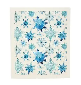 Driftless Studios Swedish Dishcloth - Winter Snowflake