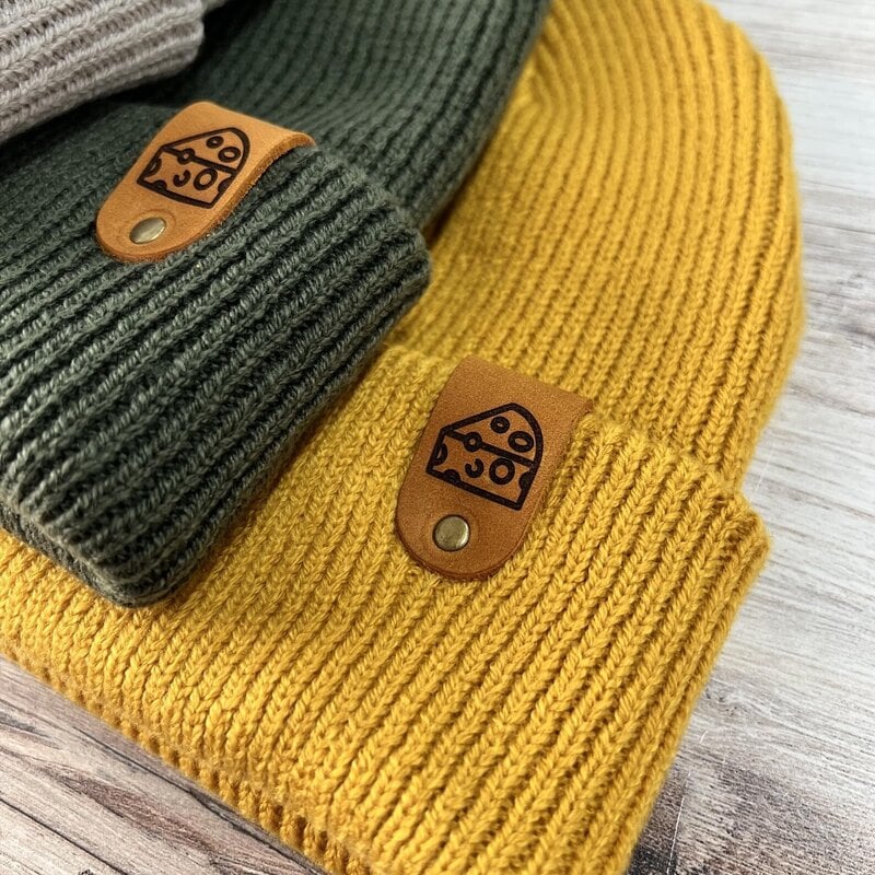 Alissa Miller Cheese Pom Beanie -