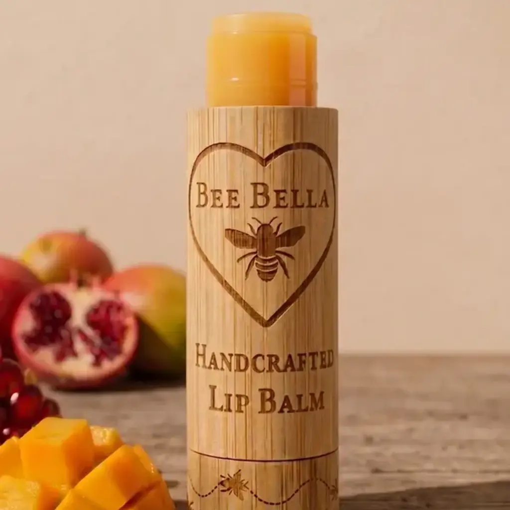 BeeBella Lip Balm - Pomegranate & Mango