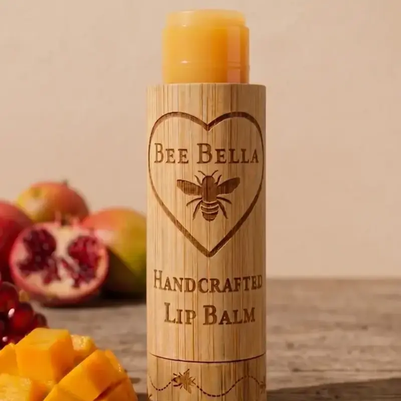 BeeBella Lip Balm - Pomegranate & Mango