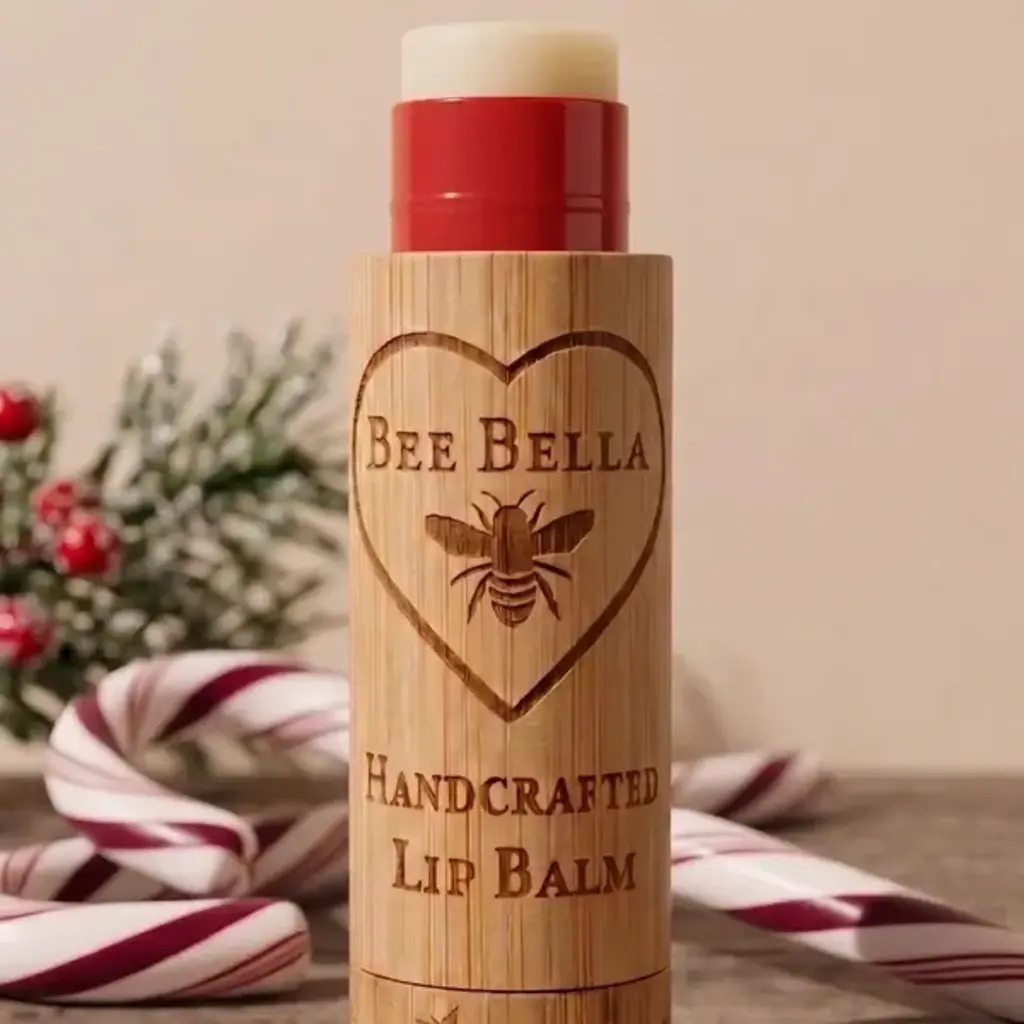 BeeBella Lip Balm - Candy Cane
