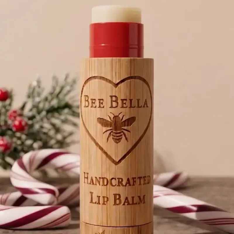BeeBella Lip Balm - Candy Cane