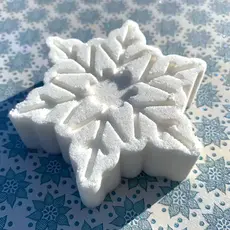 Poppy & Thyme Bath Bomb - White Snowflake