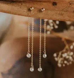 Hello Adorn Jewelry Hello Adorn - Pearl Fringe Backdrop