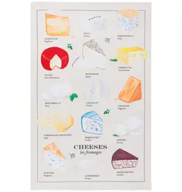 Now Designs by Danica Dishtowel - Les Fromages