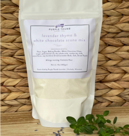 Purple Thumb Lavender Purple Thumb - White Chocolate, Thyme, Lavender Scone Mix