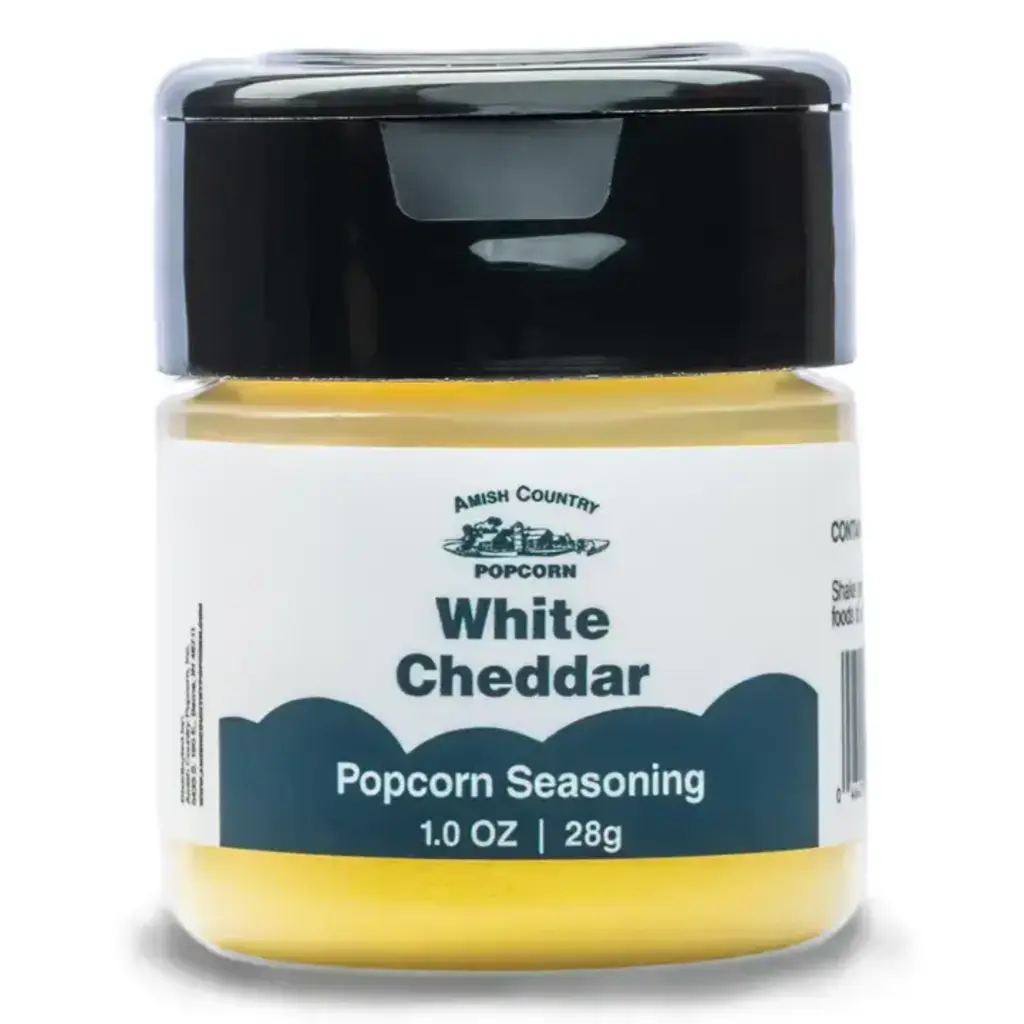 Amish Country Popcorn Popcorn Seasoning - White Cheddar 1oz