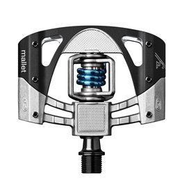 CRANK BROTHERS Crankbrothers Mallet 3 Pedal Raw / Black / Light Blue Spring