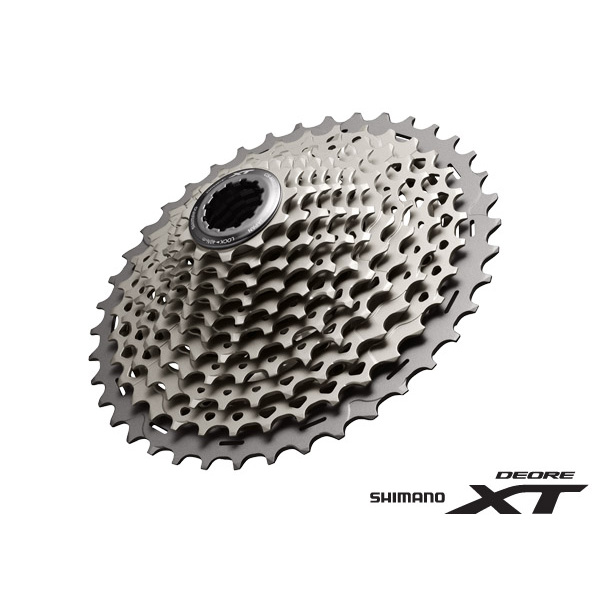 パーツ SHIMANO CS-M8000 11S 11-42T DEORE XT Shimano Deore XT CS-M8000 Cassette - 11 Speed, 11-42t, Gray