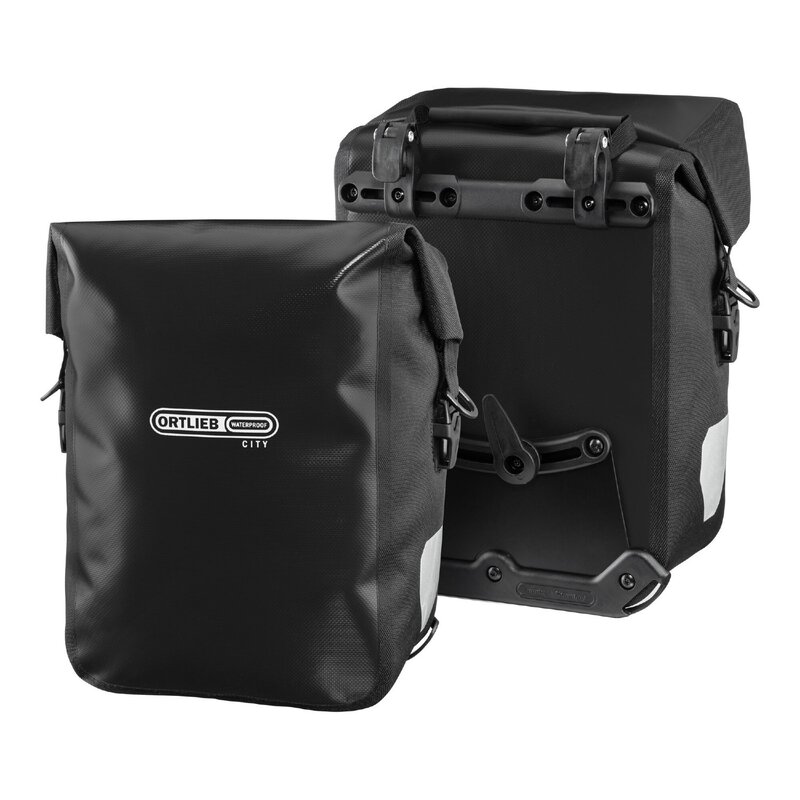 ORTLIEB Sport Roller City Black PAIR