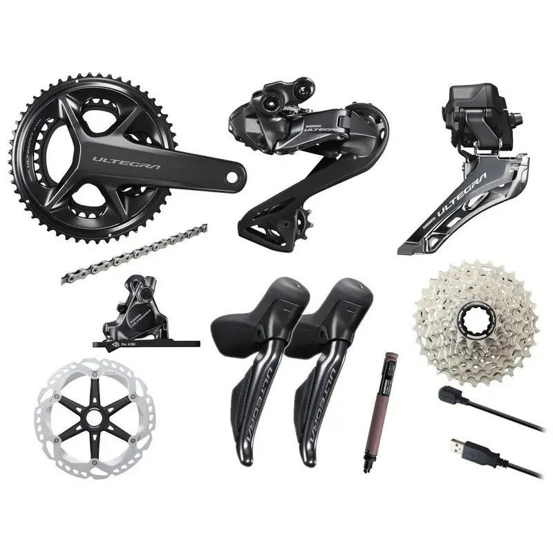 Shimano Ultegra R8150 Di2 12 Speed Disc Groupset 52-36 172.5mm