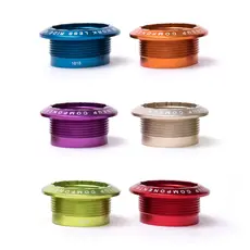 EDC Threaded Top Cap Red