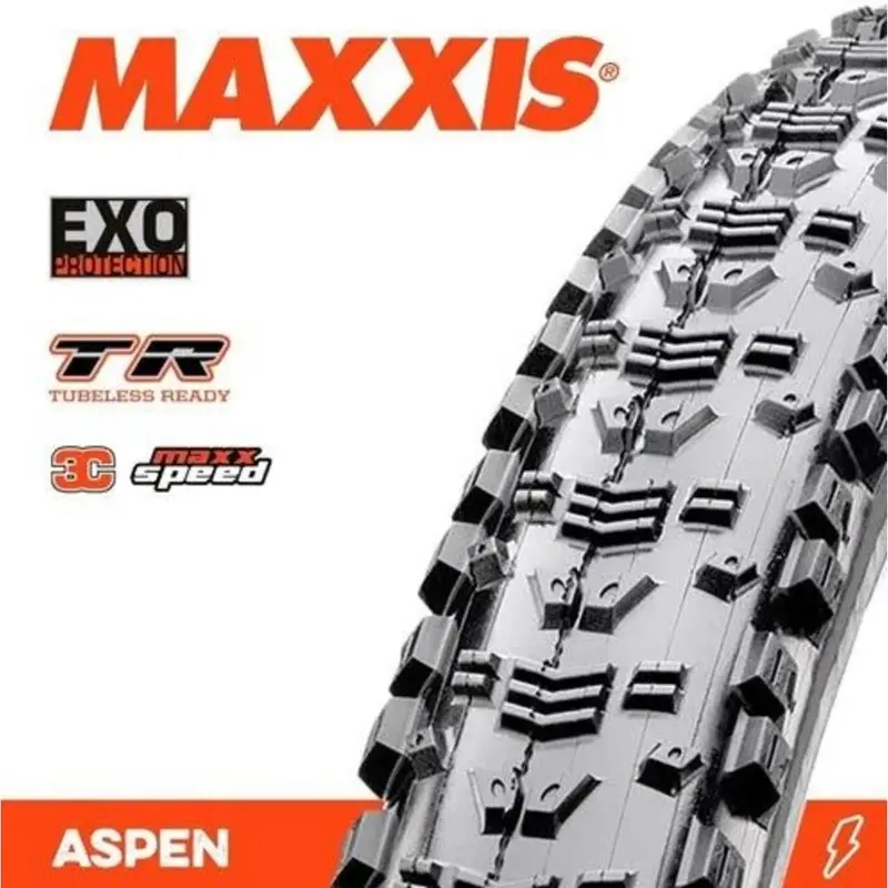 MAXXIS ASPEN 29x2.4 WT EXO TR 3C MAXXSPEED FOLD 120 TPI