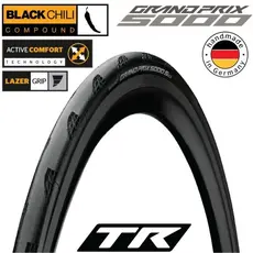 CONTINENTAL Continental R GP5000 S TR FLD Black  Black 700x30