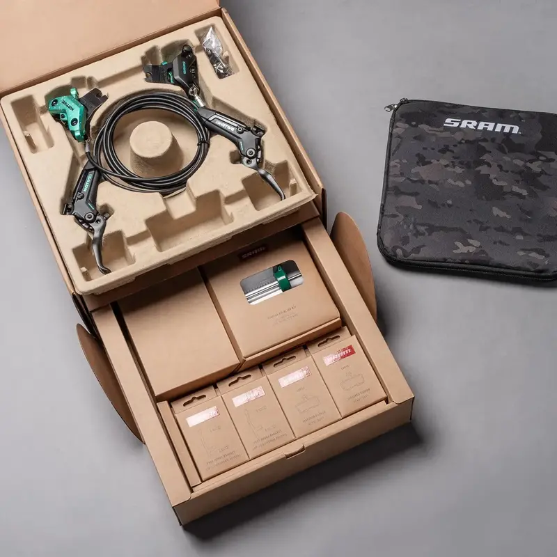 SRAM SRAM Motive Ultimate Teal Splatter Limited Expert Brake Kit