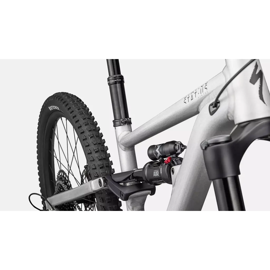 Specialized 2025 Status 2 140 Zero - Satin Aluminum / Obsidian - S0