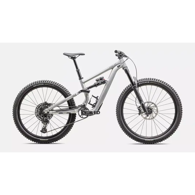 Specialized 2025 Status 2 140 Zero - Satin Aluminum / Obsidian - S0