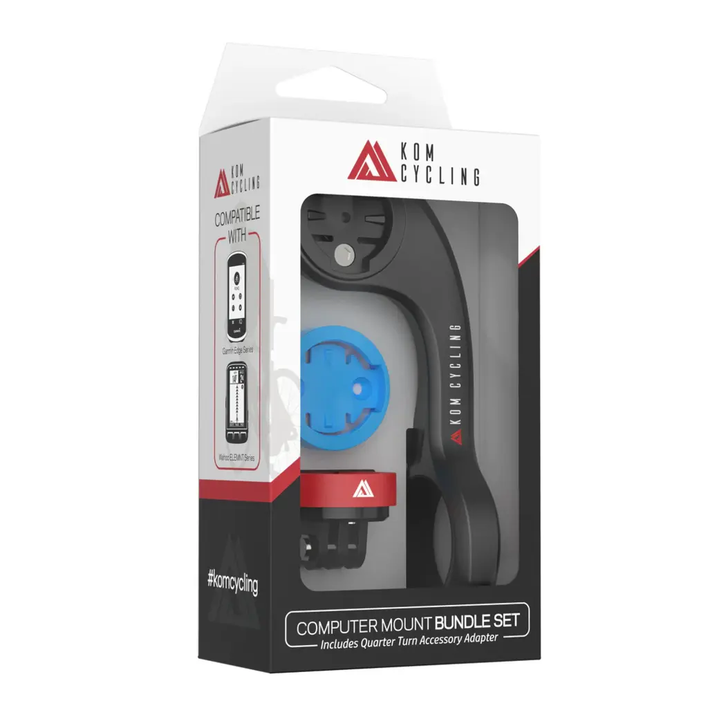 KOM CYCLING KOM CYCLING BAR MOUNT (BLACK) W/QR GOPRO